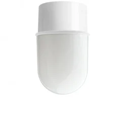 Plafonnier & Spot|Applique*Zangra Applique ou plafonnier, light.131, avec glass010, , Ø8cm, H13,4cm - blanc