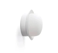 Applique|Plafonnier & Spot*Faro Applique ou plafonnier, MAY, , IP44, LED, 2700K, 300 lm, Ø12cm, P8cm - blanc