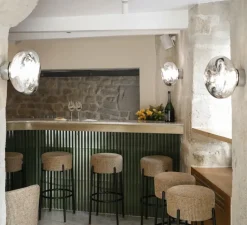 Plafonnier & Spot|Applique*Tom Dixon Applique ou plafonnier, Melt, , LED, dim, 3000k, 800 lm, L50cm, H50cm - chrome argent,