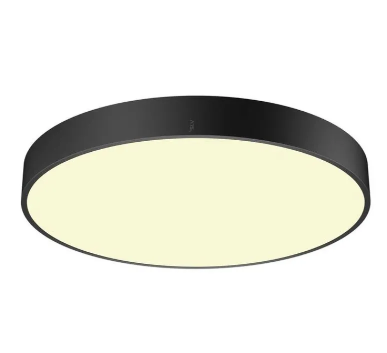 Plafonnier & Spot|Applique*SLV Applique ou plafonnier, MEDO® 60, , IP50, LED, dim, 2700-3000-4000K, 4050-4250-4550 lm, Ø60cm, H9,2cm - noir