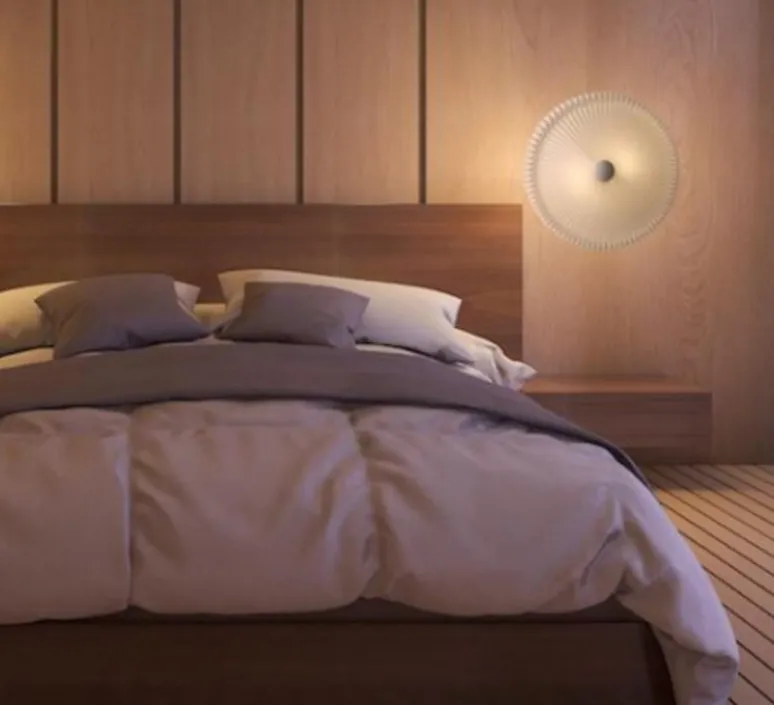 Plafonnier & Spot|Applique*Le Klint Applique ou plafonnier, Model 26, 26-80, abat-jour en papier, , Ø80cm, H23cm - blanc