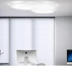 Plafonnier & Spot|Applique*Alma light Applique ou plafonnier, Moon, , IP23, LED, 3000K, 3240 lm, Ø70cm, H12cm - blanc