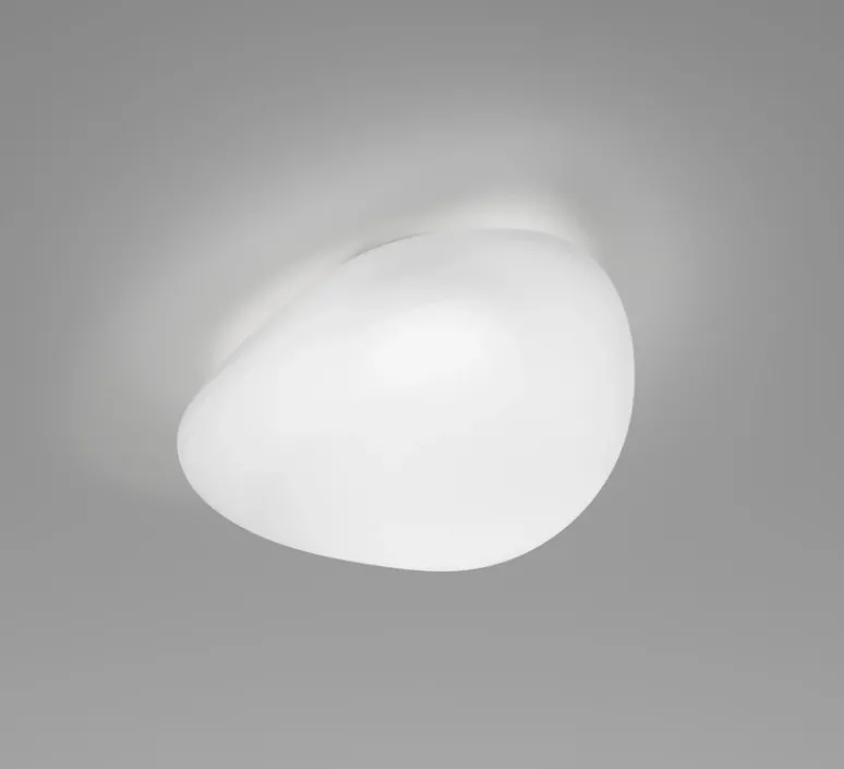 Plafonnier & Spot|Applique*Vistosi Applique ou plafonnier, Neochic PL P, , L36cm, H17cm - blanc