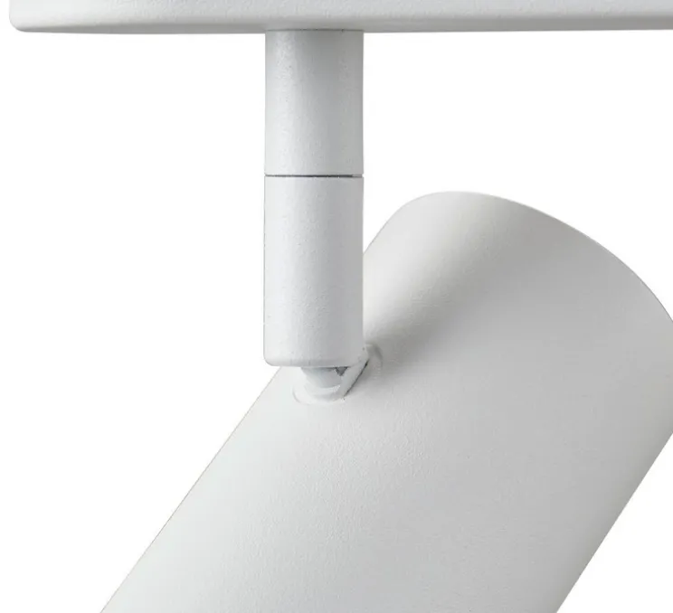 Applique ou plafonnier, Noblo double, blanc, LED, dim, 2700K, 1450 lm, L24cm, H12,7cm - SLV