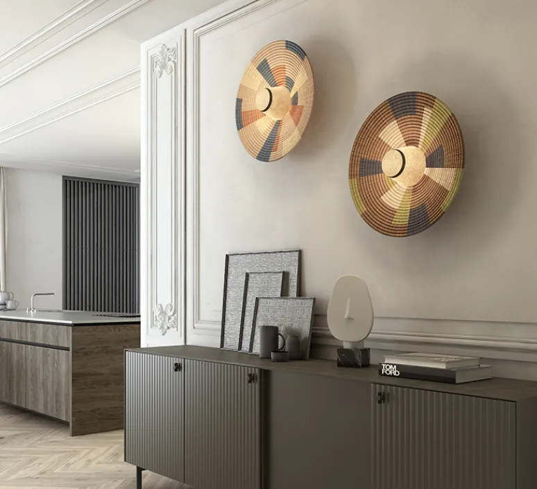 Plafonnier & Spot|Applique*Forestier Applique ou plafonnier, Parrot M, , Ø60cm, H7cm - sable