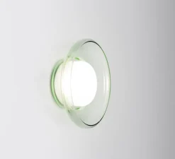 Applique|Plafonnier & Spot*A-N-D Applique ou plafonnier, Pace 28, vert d'eau, LED, dim, 2700K, Ø28cm, P11cm - vert d'eau