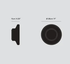 Applique|Plafonnier & Spot*A-N-D Applique ou plafonnier, Pace 28, vert d'eau, LED, dim, 2700K, Ø28cm, P11cm - vert d'eau