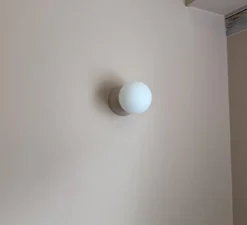 Enfants|Plafonnier & Spot*Nedgis Applique ou plafonnier plâtre, Vertbois, prêt à peindre, Suzanne, , Ø10cm, H14cm - blanc