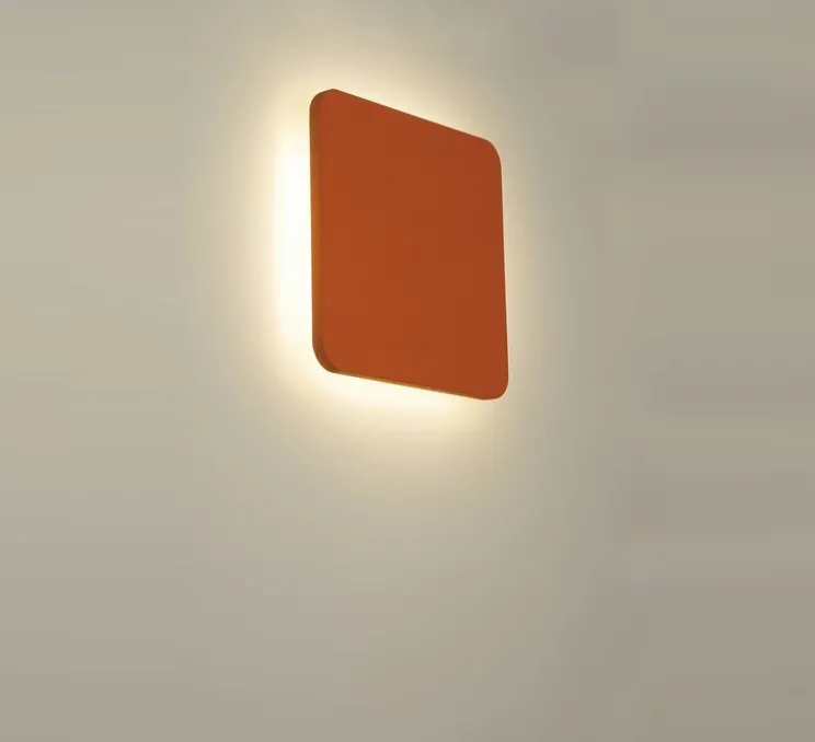 Applique ou plafonnier, Plastra square, prêt à peindre, blanc, LED, 3000K, 650 lm, L30cm, H30cm - SLV