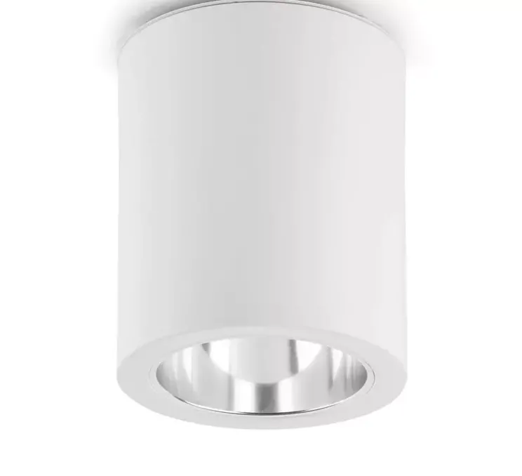 Applique ou plafonnier, Pote-1, blanc, Ø15,2cm, H18,1cm - Faro