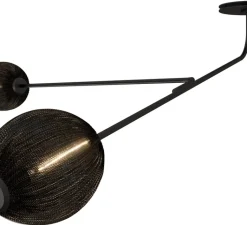 Plafonnier & Spot|Applique*Gubi Applique ou plafonnier, Satellite, , L166cm, H119cm - noir mat