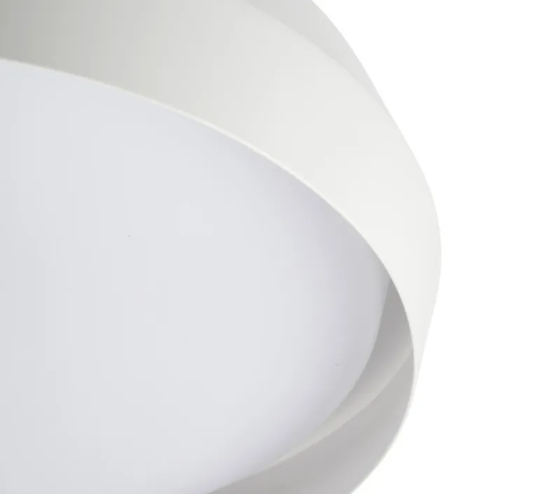 Plafonnier & Spot|Applique*Faro Applique ou plafonnier, Shoku 350, , LED, dim, 2700K, lm, Ø35cm, H9,3cm - blanc