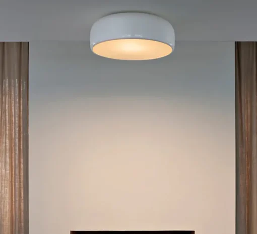 Applique|Plafonnier & Spot*Flos Applique ou plafonnier, Smithfield, , Ø60cm, H21,5cm - blanc