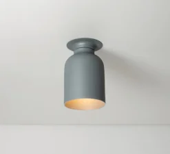 Plafonnier & Spot|Applique*A-N-D Applique ou plafonnier, Spotlight Volumes, C, , Ø13cm, P23cm - gris avocat