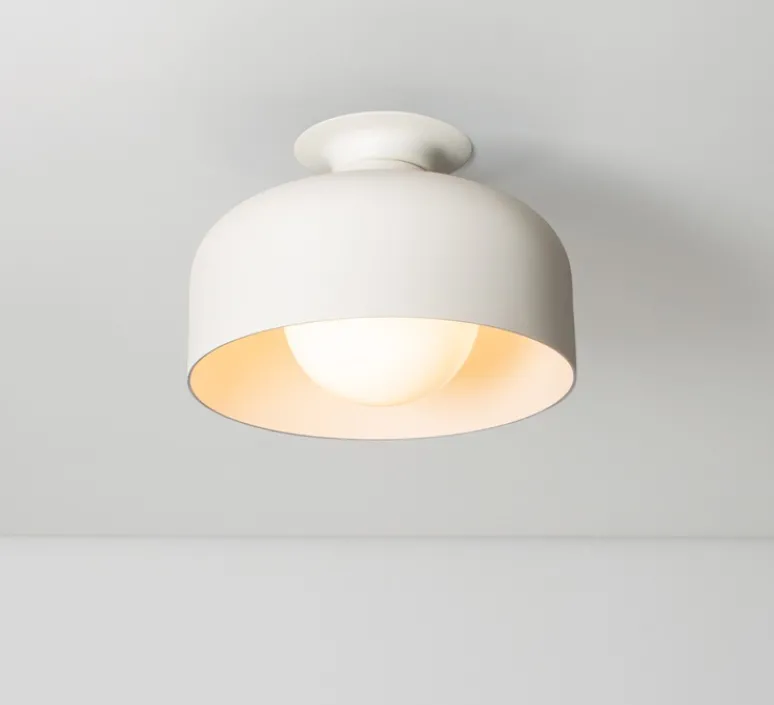 Plafonnier & Spot|Applique*A-N-D Applique ou plafonnier, Spotlight Volumes, A, , Ø28cm, P18cm - blanc vanille