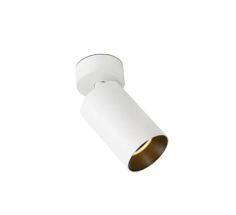 Plafonnier & Spot*Faro Applique ou plafonnier, Stan LED, , LED, 3000K, 942lm, Ø6cm, H15cm - blanc