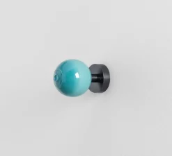 Plafonnier & Spot|Applique*SkLO Studio Applique ou plafonnier, Stem x1, , Ø11cm, H15cm - Bleu, Noir oxydé