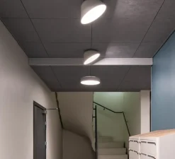 Applique ou plafonnier, Thirty , blanc, LED, 3000K, 1043 lm, Ø24,7cm, H16,4cm - Zero