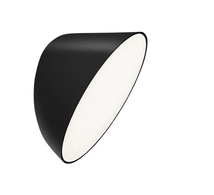 Applique ou plafonnier, Thirty , noir, LED, 3000K, 1043 lm, Ø24,7cm, H16,4cm - Zero