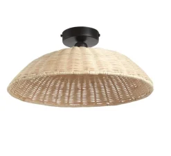 Applique ou plafonnier, Trenza, naturel, Ø40cm, H16cm - MDC