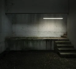 Plafonnier & Spot|Applique*O/M Light Applique ou plafonnier, Tubo 50 LED, , transparent, On/Off, 4000K, 5850 lm, L178,2cm, ⌀5,1cm - blanc