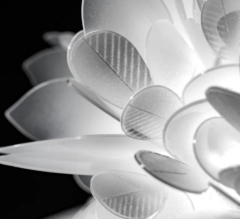 Plafonnier & Spot|Applique*Slamp Applique ou plafonnier, Veli Medium Foliage, , L55cm, H23cm - blanc