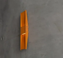 Applique ou plafonnier, Vector, rouille, LED, dim, 2700K, L12,5cm, H58cm - A-N-D