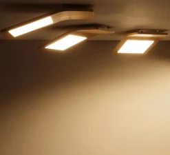 Plafonnier & Spot*Tunto applique, Plafonnier LED, Butterfly, 02, , 3000K, L23cm - chêne