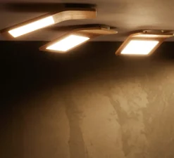 Plafonnier & Spot*Tunto applique, Plafonnier LED, Butterfly, 02, , 3000K, L23cm - chêne