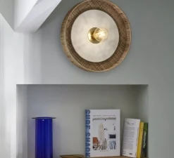 Applique*Market Set Applique, plafonnier, Portinatx, , Ø40cm, H13cm - blanc