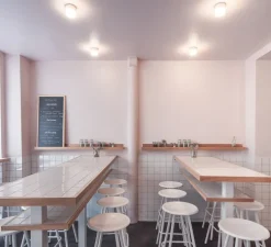 Applique, plafonnier, salle de bain, Light.o.017, blanc, IP55, Ø10cm, H8cm - Zangra