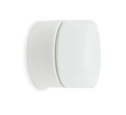 Applique, plafonnier, salle de bain, Light.o.017, blanc, IP55, Ø10cm, H8cm - Zangra