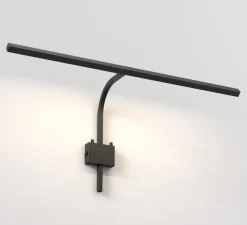 Applique*Astro Applique pour tableaux, Mondrian 600 montée sur cadre, , LED, dim, 2700K, 214 lm, L60cm, H26,5cm - noir mat