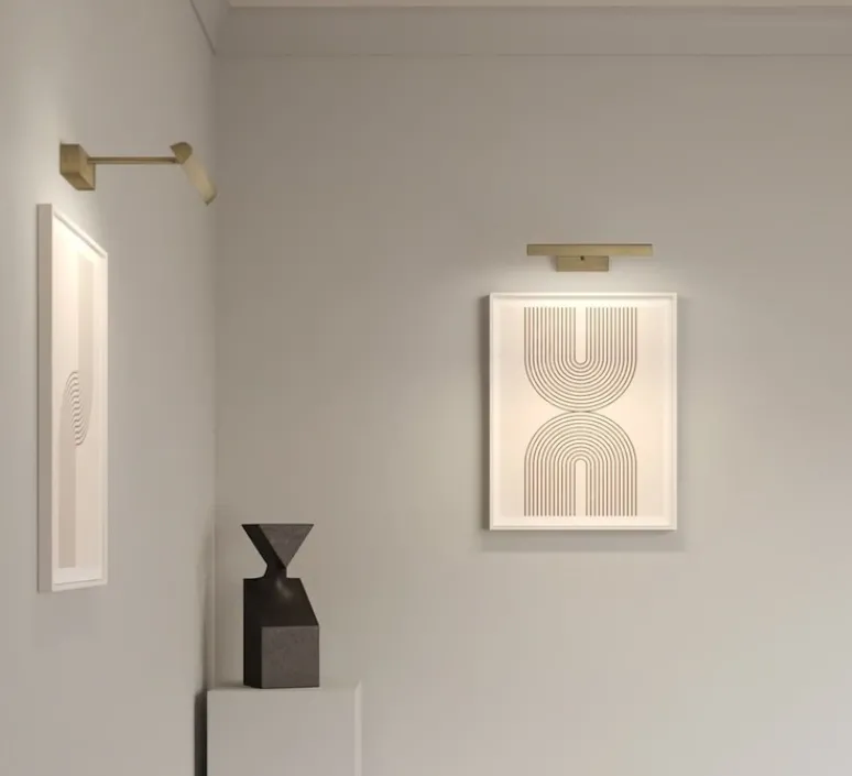 Applique*Astro Applique pour tableaux, Renoir 350, , LED, dim, 2700K, 190 lm, L35cm, H5,5cm - laiton brossé