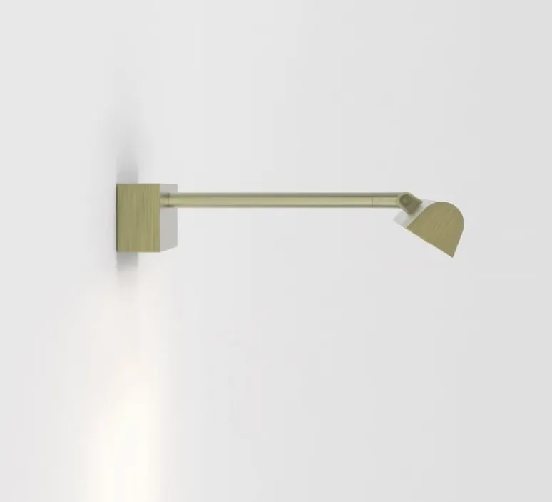 Applique*Astro Applique pour tableaux, Renoir 350, , LED, dim, 2700K, 190 lm, L35cm, H5,5cm - laiton brossé