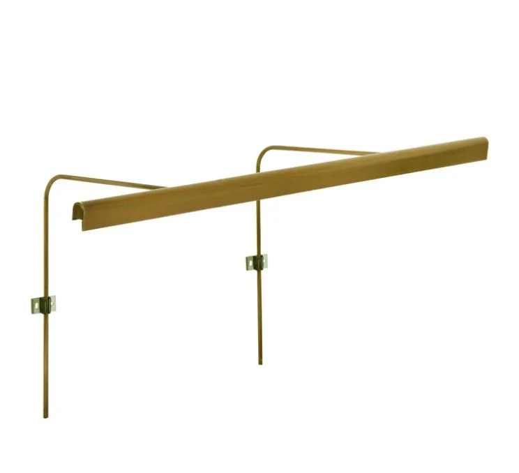 Applique pour tableaux, Wallace 75, laiton, LED, dim, 2700K, 858 lm, L79,3cm, H25,6cm - John Cullen