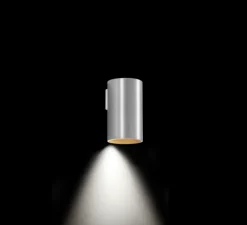 Applique*Wever&Ducré Applique, RAY mini 1.0, , Ø6,7cm, H11,5cm - aluminium brossé