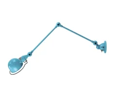 Enfants|Applique*Jieldé Applique, Signal 2 bras, SI331,, L70cm, H30cm - bleu pastel