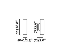 Applique*Faro Applique, Stan, , L6cm, H22,5cm - terracotta