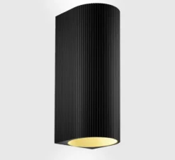 Applique*Wever&Ducré Applique, Trace 2.0, , LED, dim, 2700K, 1060 lm, L7cm, H18cm - noir (intérieur or)