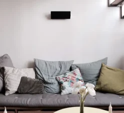 Applique*Nemo Lighting Applique, Volet Pivotant Double, , E14, L34cm, H13cm - Charlotte Perriand - noir