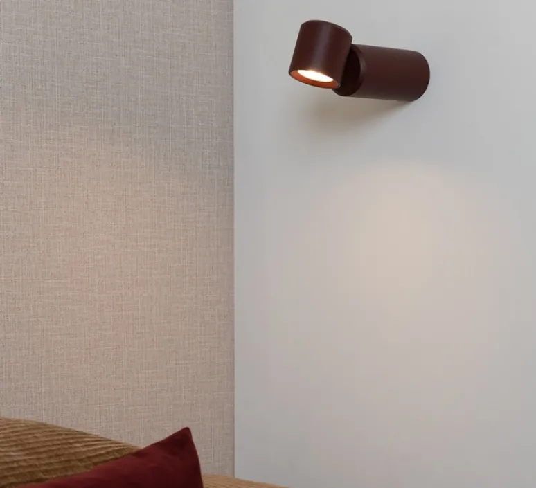 Lampe*It's about Romi Applique/Lampe à poser, Milan, , LED, dim, 3000K, Ø6,5cm, H19cm - burgundy