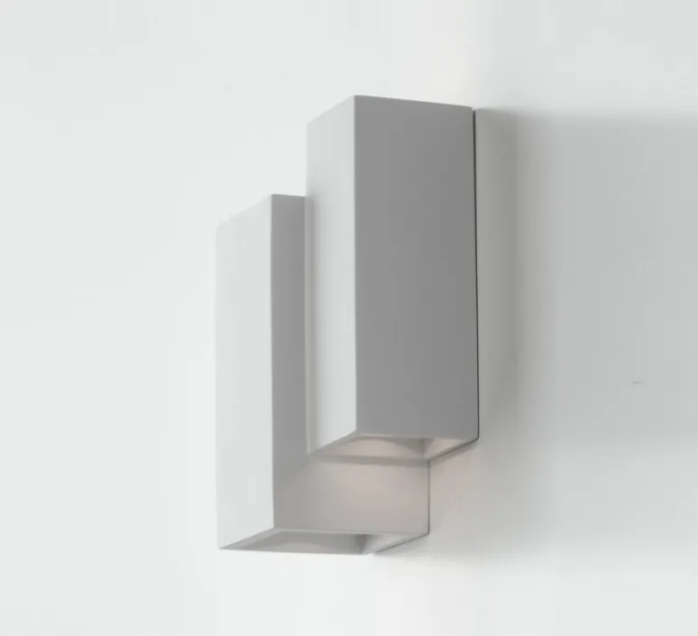 Applique*Nedgis Applique,Vertbois, plâtre, prêt à peindre, Charlotte Double, , L16cm, H22cm - blanc