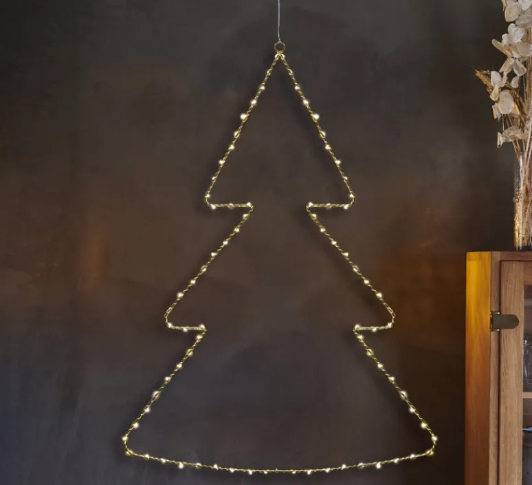 Enfants|Applique*Sirius Arbre de Noël, lumineux, Liva, , LED, H70cm - or