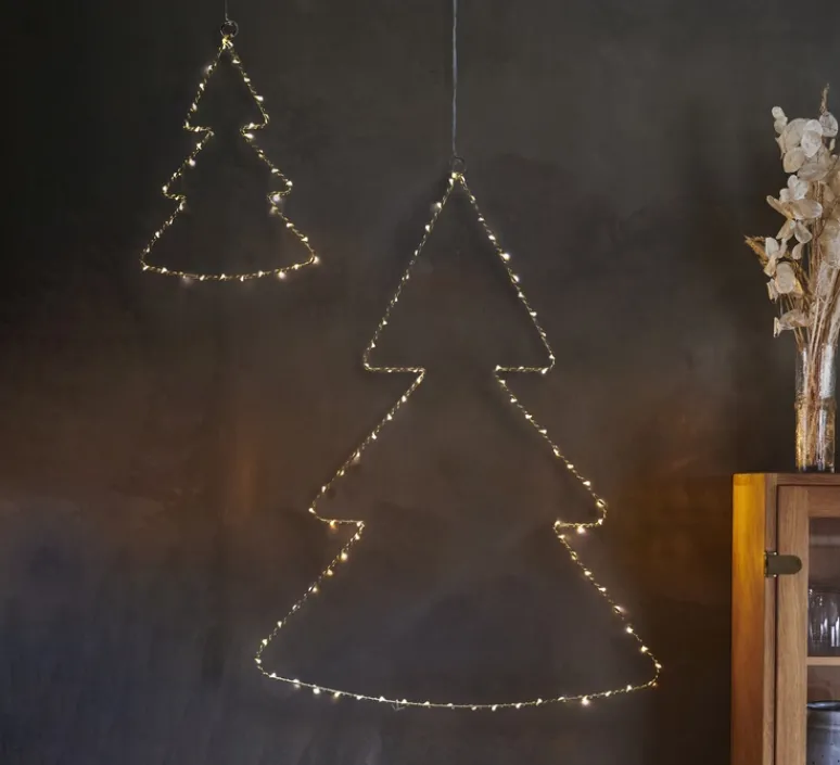 Enfants|Applique*Sirius Arbre de Noël, lumineux, Liva, , LED, H70cm - or