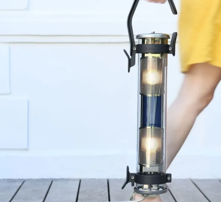 Baladeuse, Balke, charbon, pétrole, 2700K, LED, L12cm, H67cm, IP68, dimmable - SAMMODE