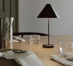 Lampe*New Works Baladeuse, Brolly, , LED, dim, 2700K, 140 lm, Ø16,5cm, H30cm - noir