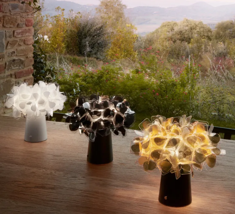 Lampe*Slamp Baladeuse, Clizia, , LED, dim, 2700K, 150 lm, L29cm, H26cm - blanc