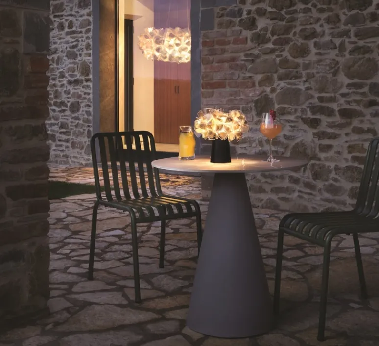 Lampe*Slamp Baladeuse, Clizia Mama Non Mama, , LED, dim, 2700K, 150 lm, Ø27cm, H25cm - noir et or