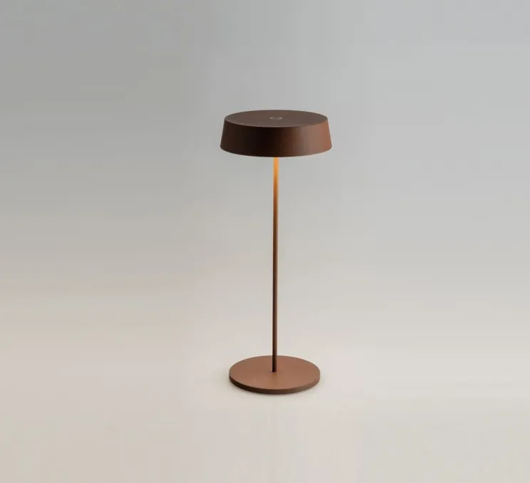 Baladeuse, Cocktail, marron, IP54, LED, dim, 3000K, 192 lm, Ø12cm, H29,5cm - Nedgis